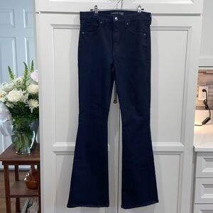 Veronica Beard NWOT Beverly Skinny Flare high rise dark blue indigo size 10/30